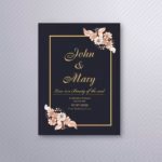 Wedding invitation card 100 PCs Set